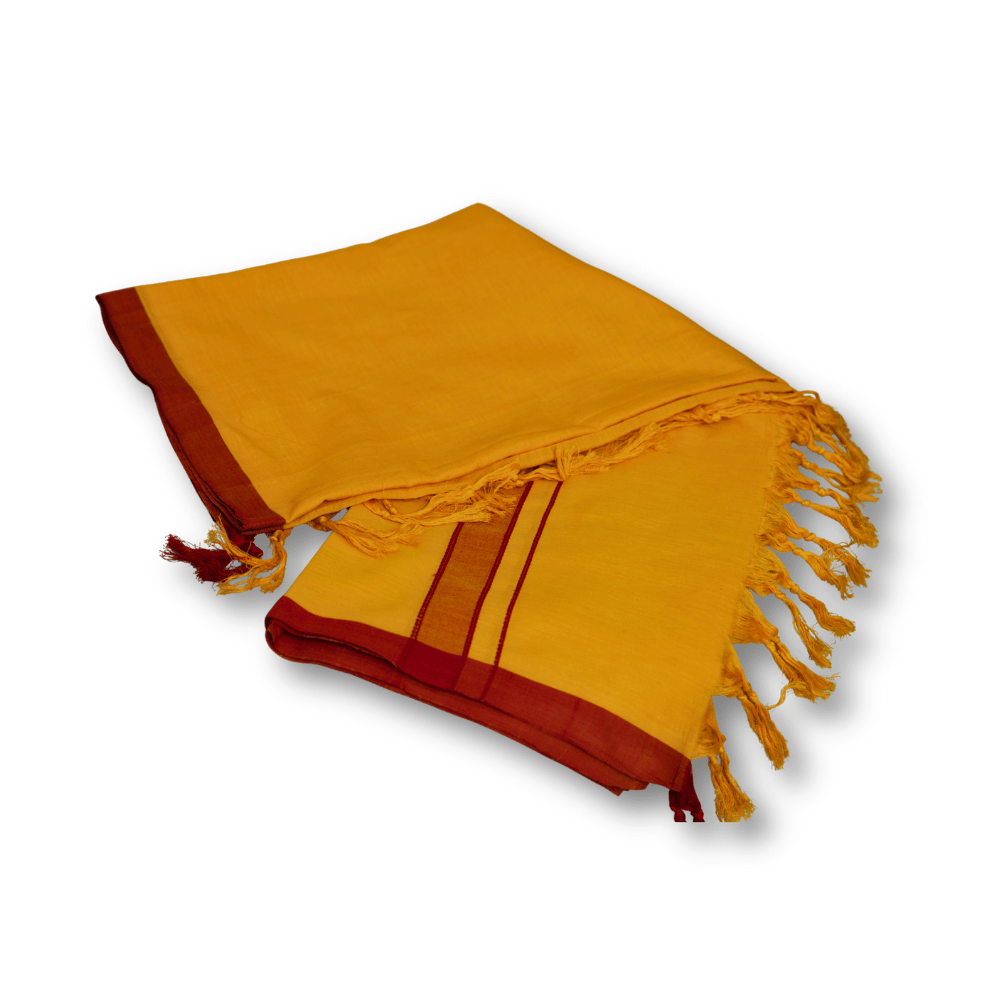 Timeless Handloom Kerala Dupatta – Soft, Premium & Ethnic Elegance duh-0025