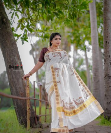 Onam Special Chundan Vallam Kerala Saree